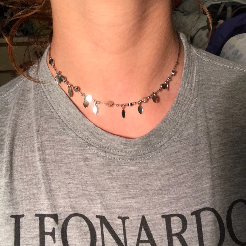 Silver necklace